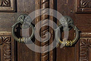 Antique doorknocker