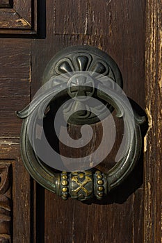 Antique doorknocker