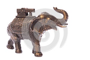 Antique Elephant Brass Lighter