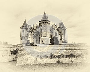 Antique Enchanted Castle