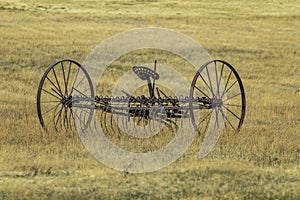 Antique Farm Hay Rake