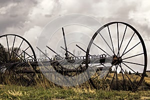 Antique Farm Hay Rake