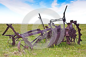 Antique Farming Plough photo