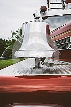Antique Firetruck Bell