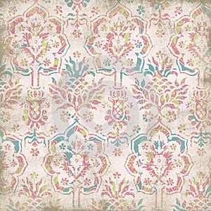 Antique Floral Background