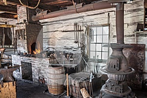 Antique Forge in Operations at Upper Canada Village