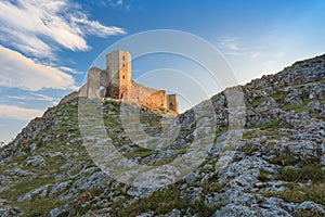 Antique fortress ruins. Enisala