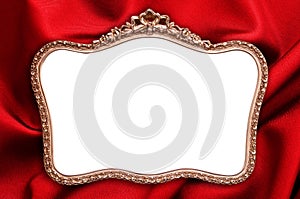 Antique frame with blank copy space