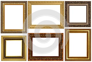 Antique frames collection