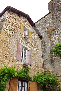 Antique French medieval house