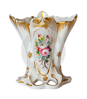 Antique French wedding or marriage vase