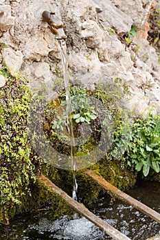 Antique fresh water fountain
