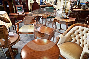 Antique furniture store