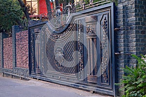 Antique gate