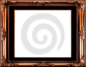 Antique gilt frame photo