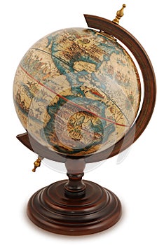 Antique globe