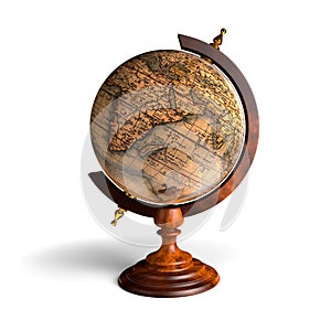 Antique globe