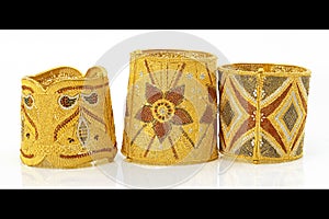 Antique Gold bangle designs