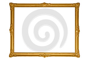 Antique gold frame img