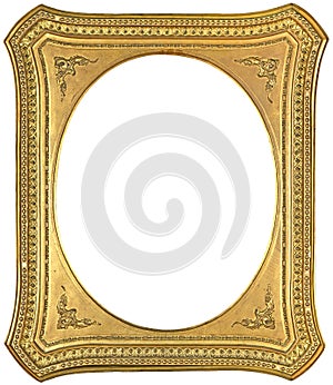 Antique gold frame