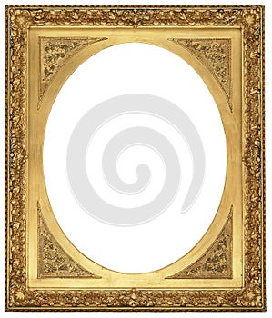 Antique Gold Picture Frame