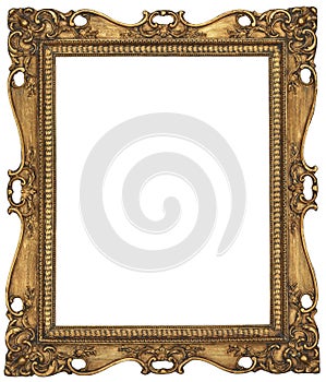 Antique Gold Picture Frame