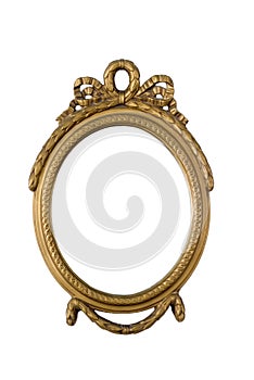 Antique golden frame