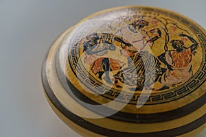 antique greek box photo