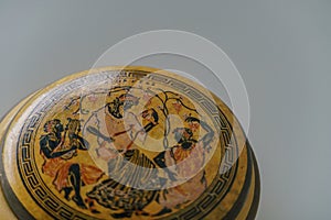 antique greek box photo