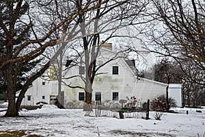 Antique Hay Rake and Quilt Barn