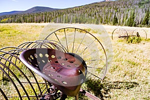 Antique Hay Rakes - Pioneer History