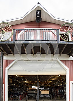 Antique Horse Drawn Carriages photo