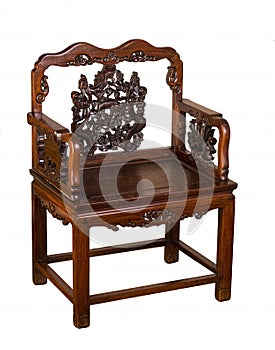 Antique Hung-Mu Chinese Chair.