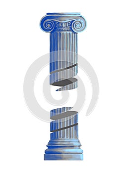 Antique Ionic Order Column