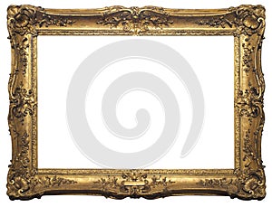Antique Isolated Picture Frame