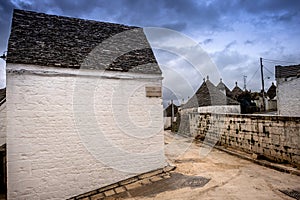 Antique italian house Trulli, Alberobello, Puglia - Italy