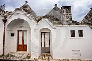 Antique italian house Trulli, Alberobello, Puglia - Italy