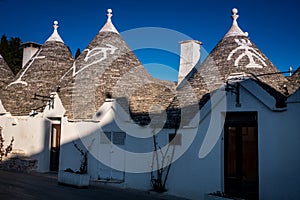 Antique italian house Trulli, Alberobello, Puglia - Italy