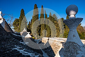 Antique italian house Trulli, Alberobello, Puglia - Italy