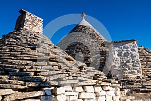 Antique italian house Trulli, Alberobello, Puglia - Italy