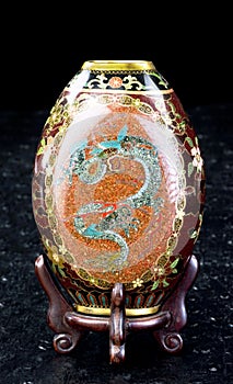 Antique Japanese Cloisoone Vase