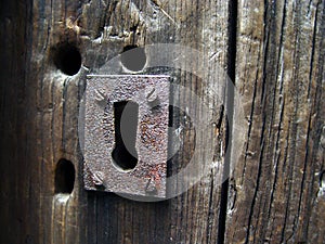 Antique Keyhole photo