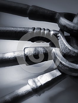 Antique Keys 2 - Pewter