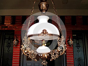 Antique lamp is a lighting tool that has a unique shape so that it can beautify a place.