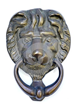 Antique Lion Head door knocker
