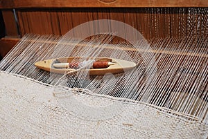 Antique loom