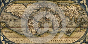 Antique Map of the World