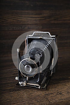 Antique medium range camera