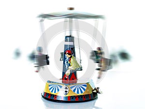 Antique merry go round