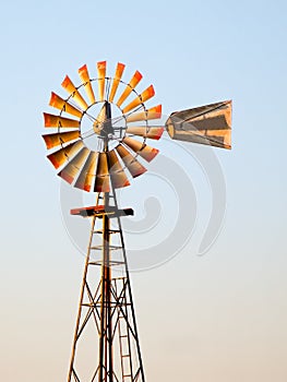 Antique Midwestern Windmill